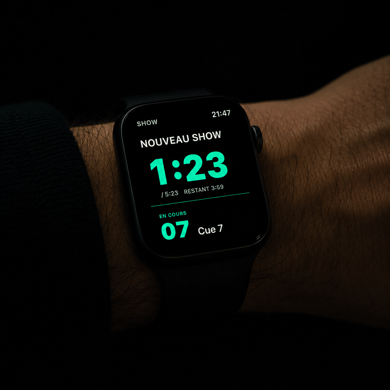 Apple Watch avec Orchestr